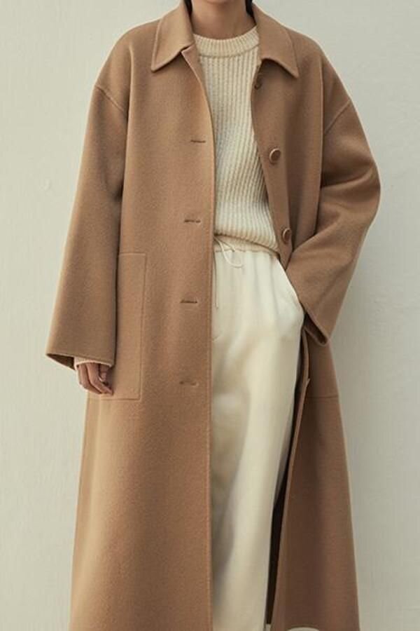 AMOMENTO Handmade Long Coat - Camel on Garmentory.jpg